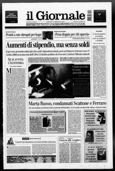 Il giornale : quotidiano del mattino